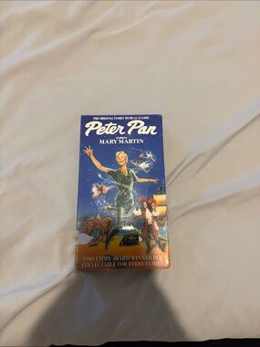 Peter Pan VHS Tape Sealed - Blue and Orange Cover